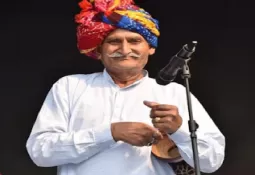 पांडुन का कड़ा गायन के अकेले कलाकार गफरुद्दीन मेवाती को सम्मानि करेंगी राष्ट्रपति